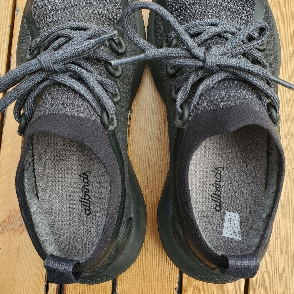 Allbirds SWT Black/Charcoal Trail Running Athletic Shoes Women8 - Picture 7 of 11